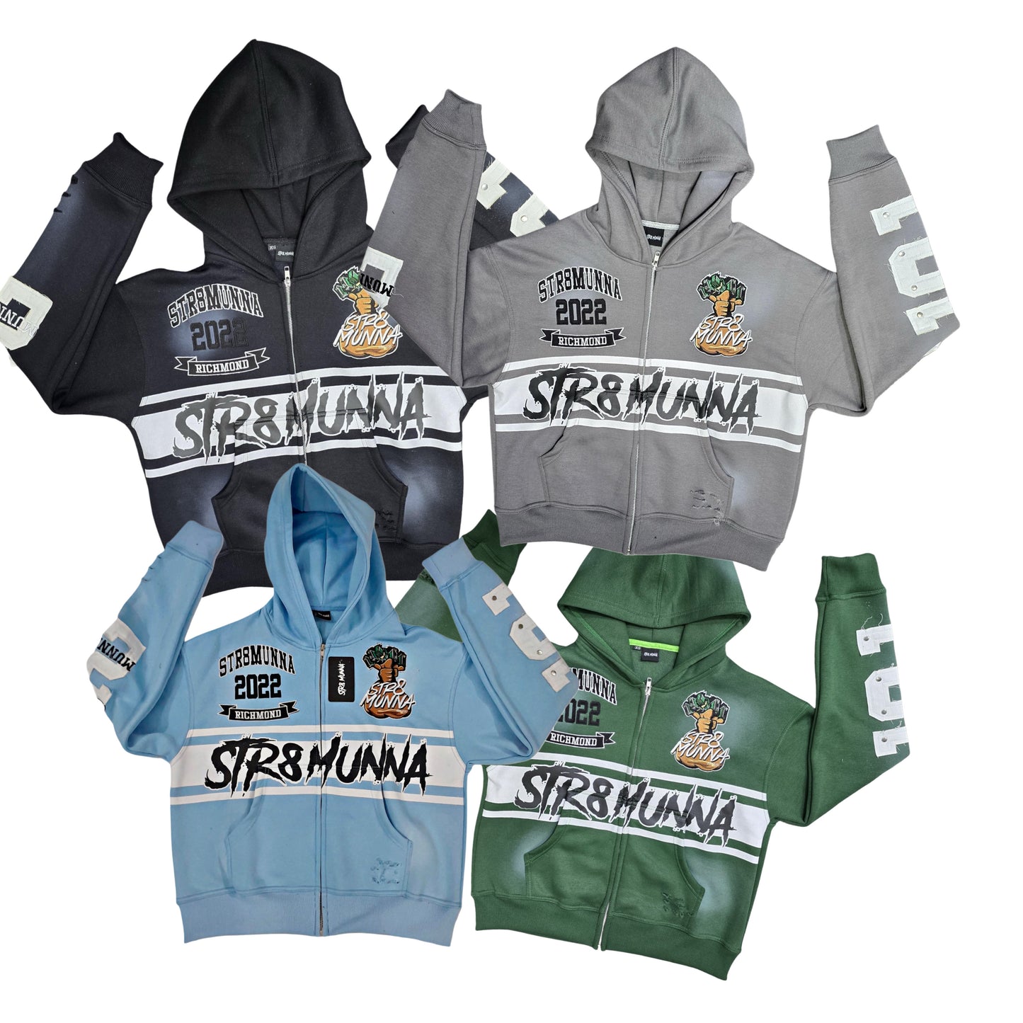Str8Munna Anniversary Hoodies
